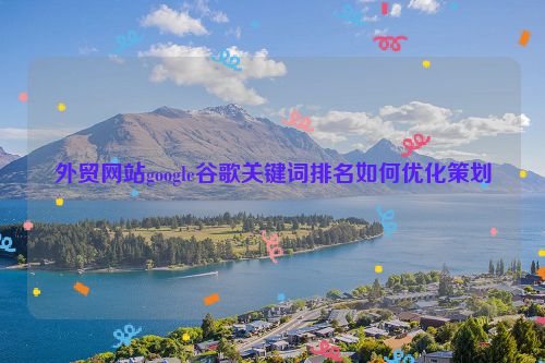 外贸网站google谷歌关键词排名如何优化策划